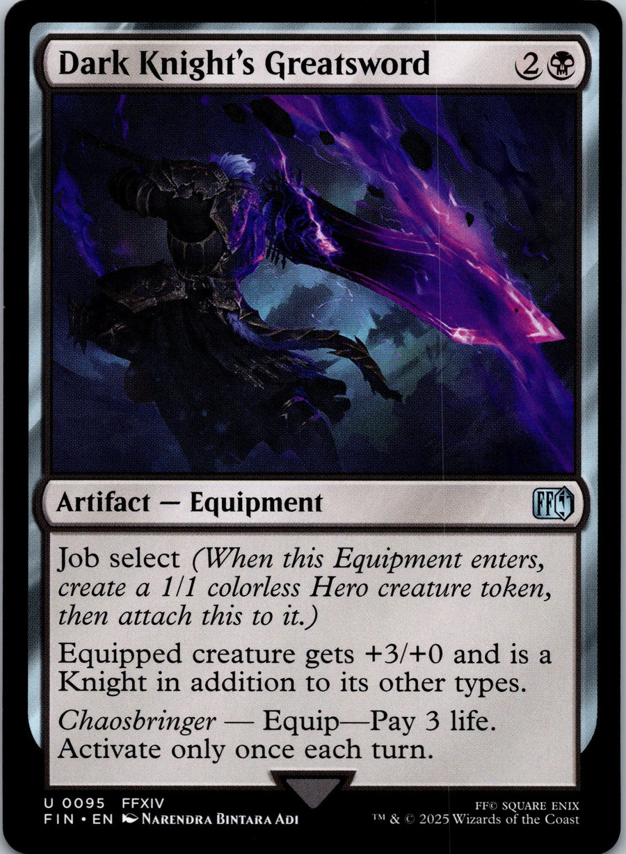 Dark Knight's Greatsword | Near Mint / English / Normal