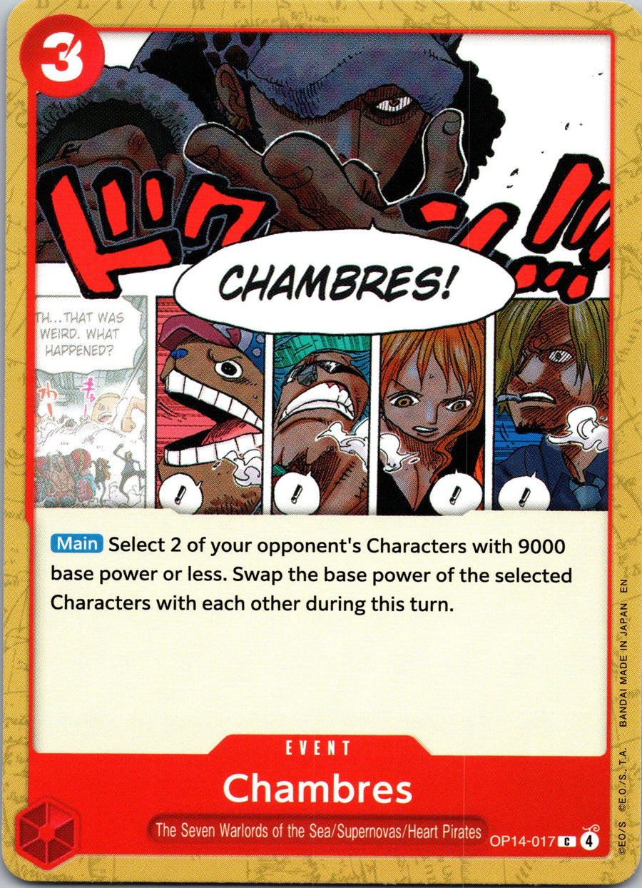 Chambres | Near Mint / English / Normal