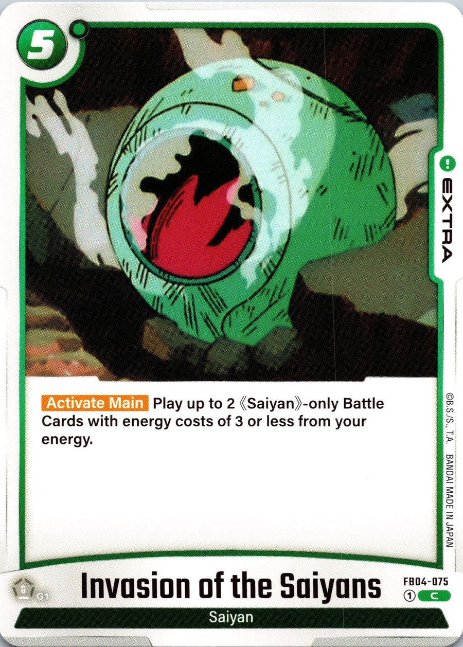 Invasion of the Saiyans | Near Mint / English / Normal