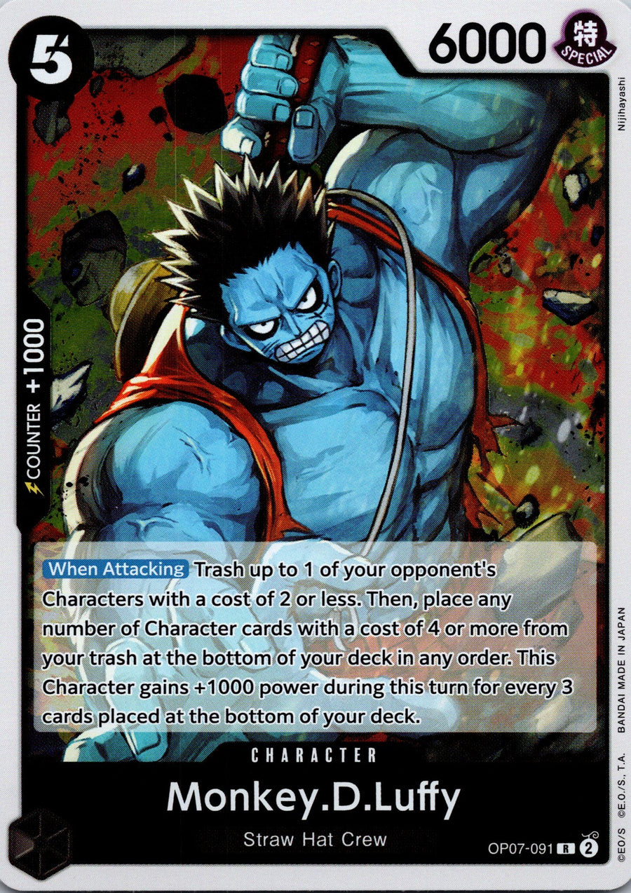 Monkey.D.Luffy (091) | Near Mint / English / Foil