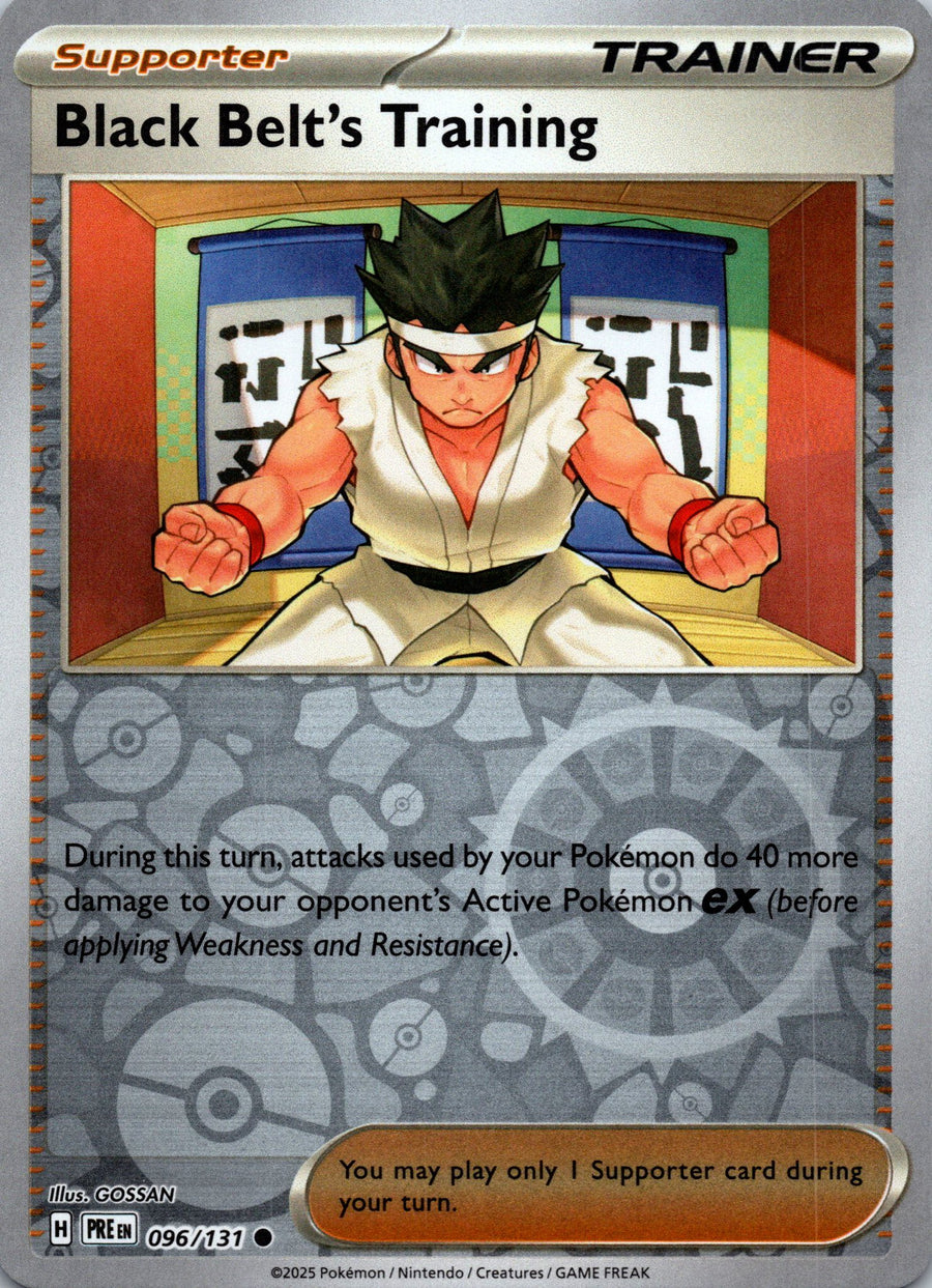 Black Belt's Training - 096/131 | Near Mint / English / Reverse Holofoil