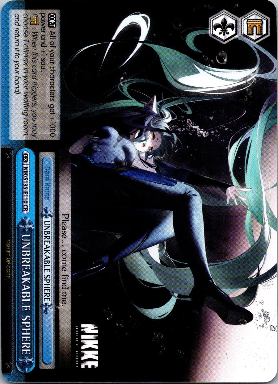 UNBREAKABLE SPHERE | Near Mint / English / Normal