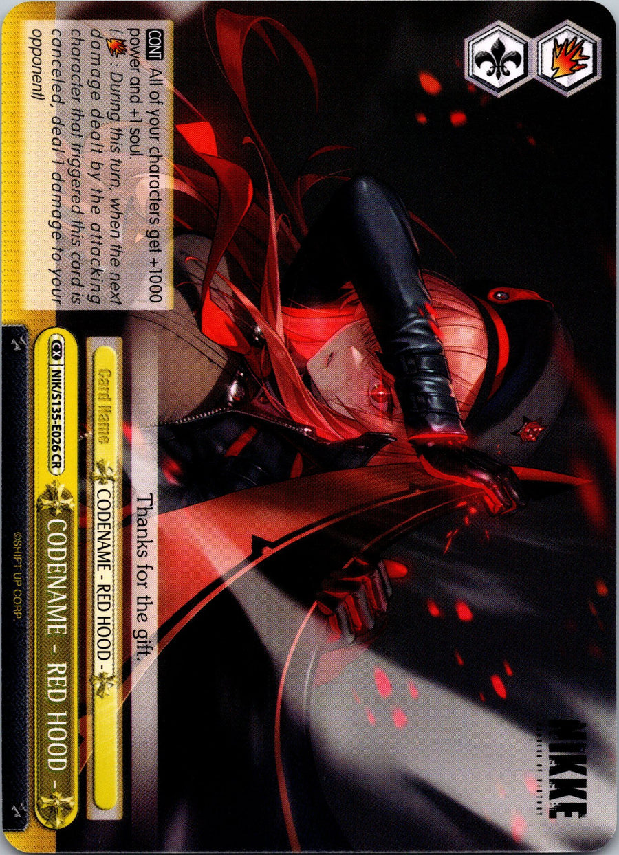 CODENAME - RED HOOD - | Near Mint / English / Normal