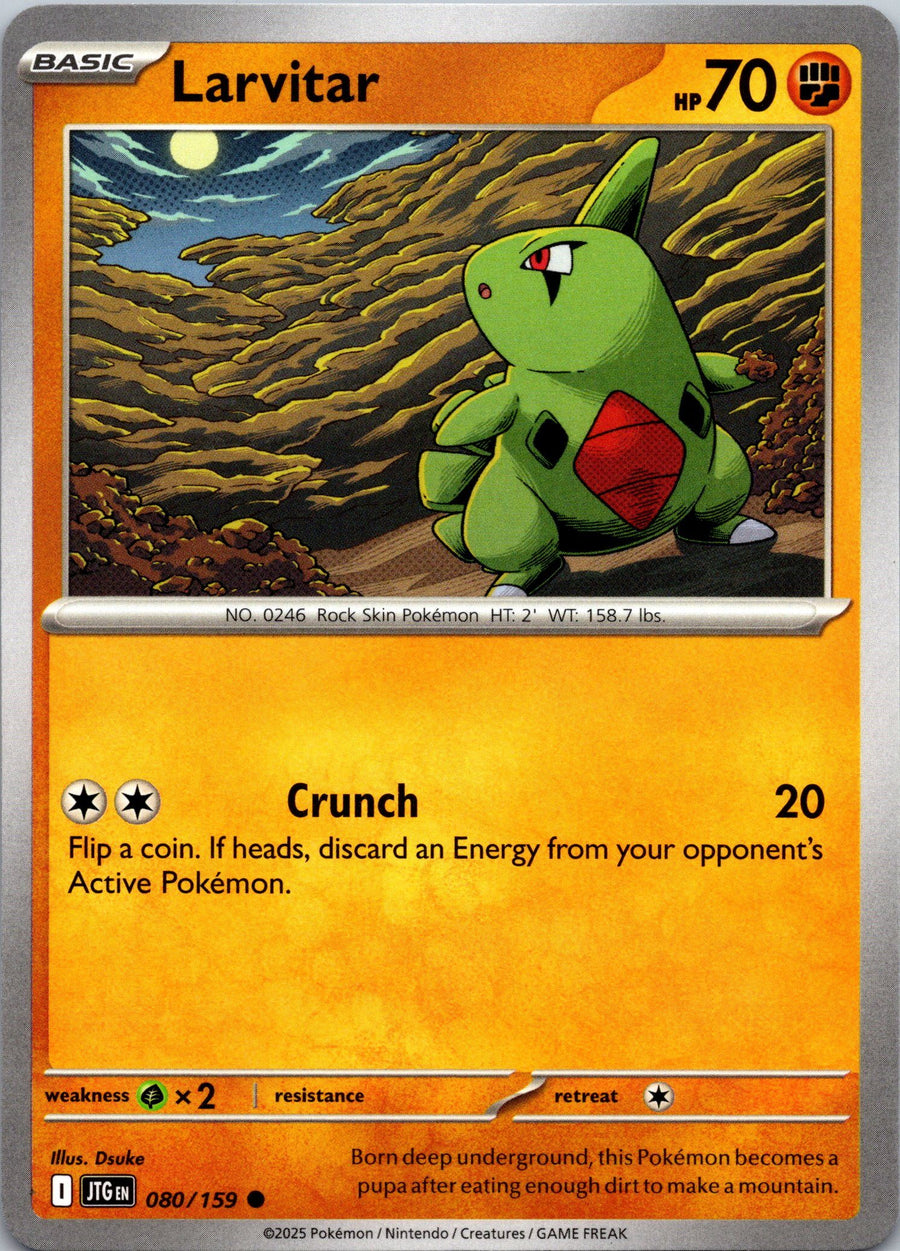 Larvitar | Near Mint / English / Normal