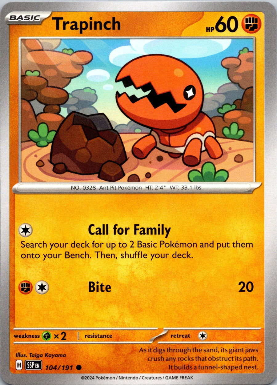 Trapinch | Near Mint / English / Normal