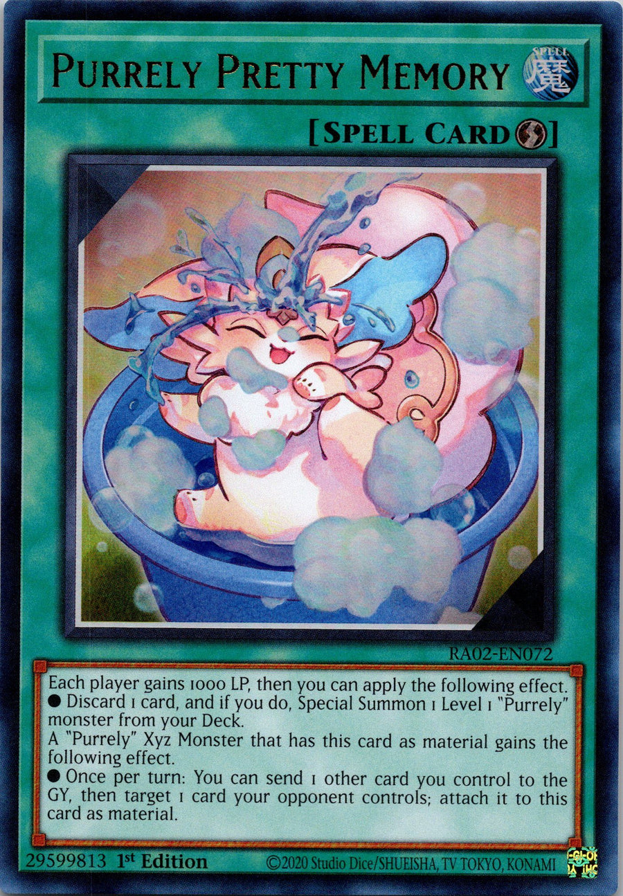 Purrely Pretty Memory (UR) | Near Mint / English / 1st Edition