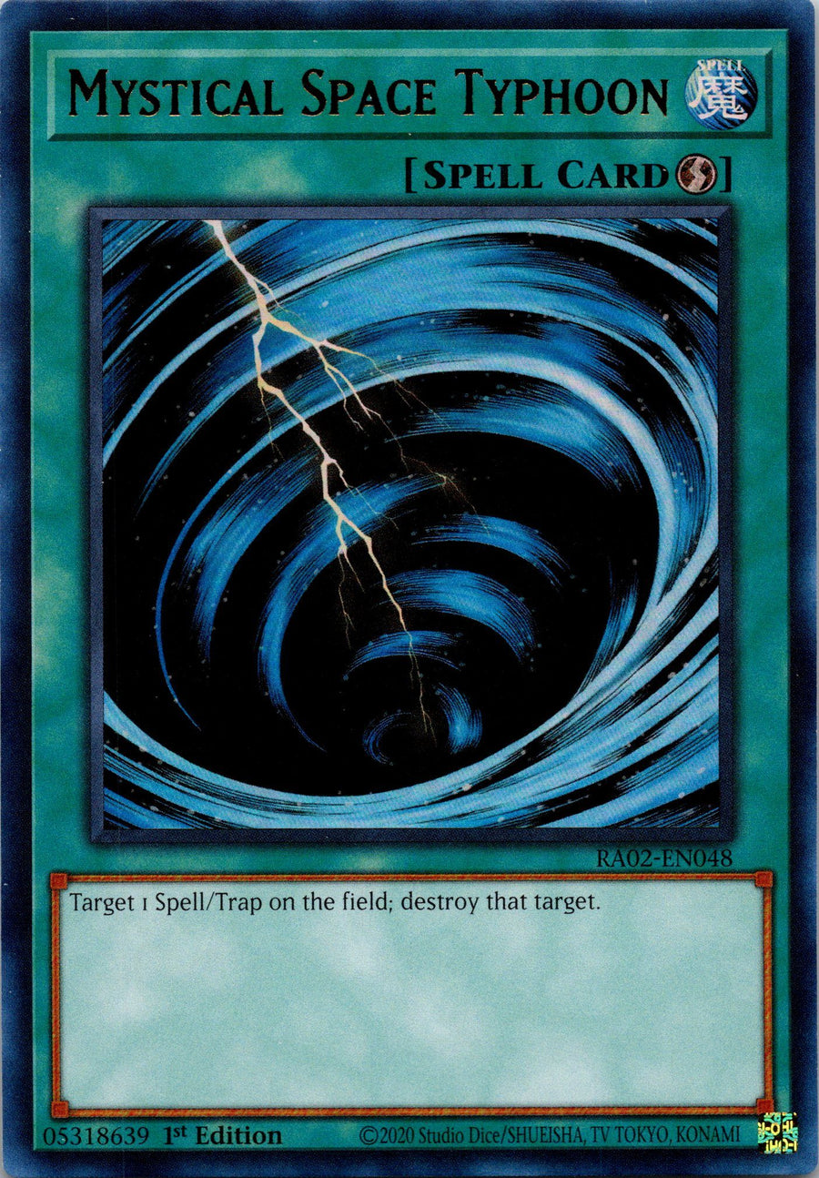 Mystical Space Typhoon (UR) | Near Mint / English / 1st Edition