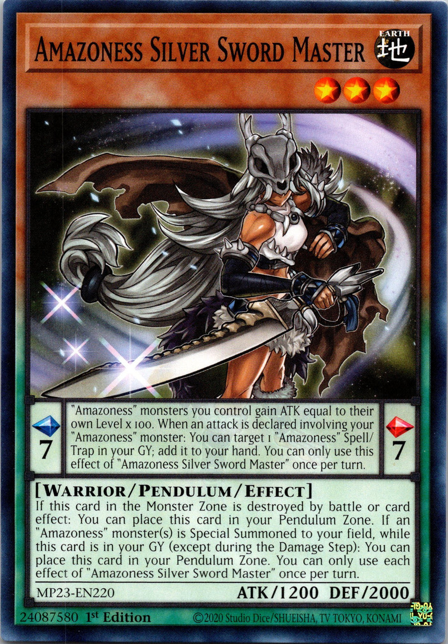 Amazoness Silver Sword Master | Near Mint / English / 1st Edition