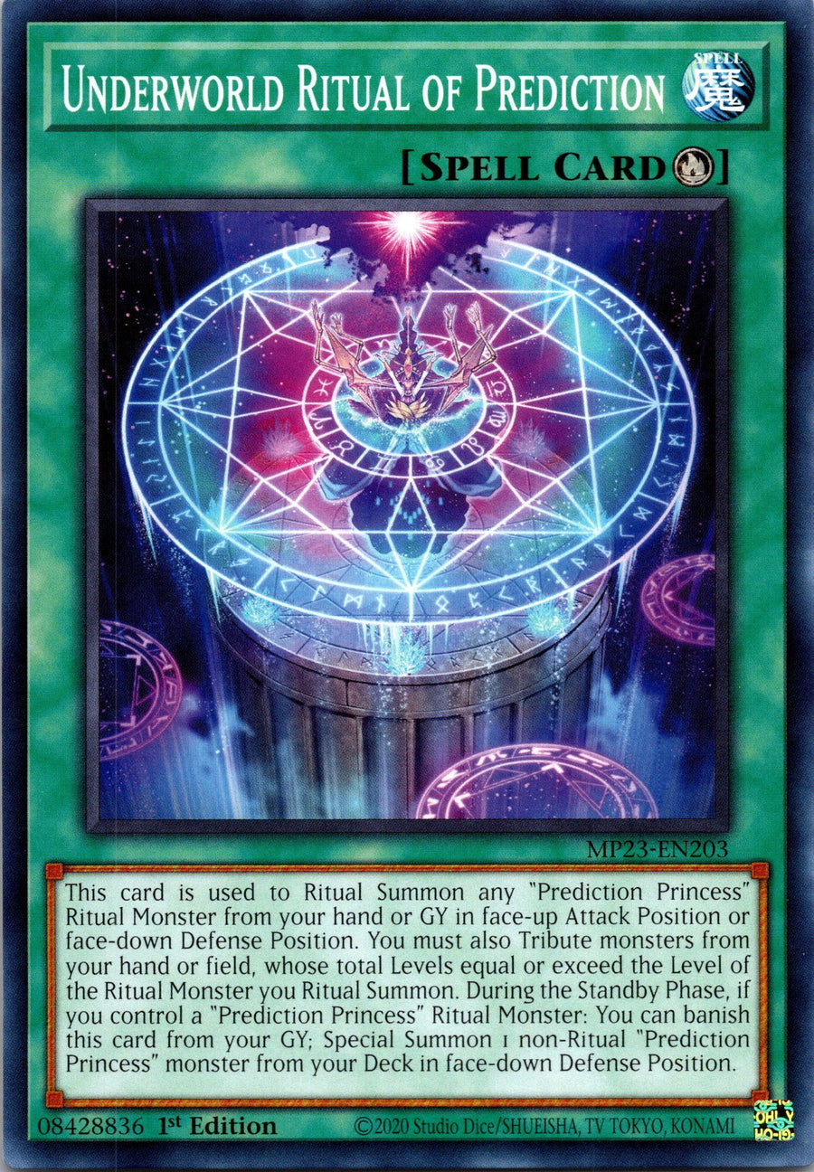 Underworld Ritual of Prediction | Near Mint / English / 1st Edition