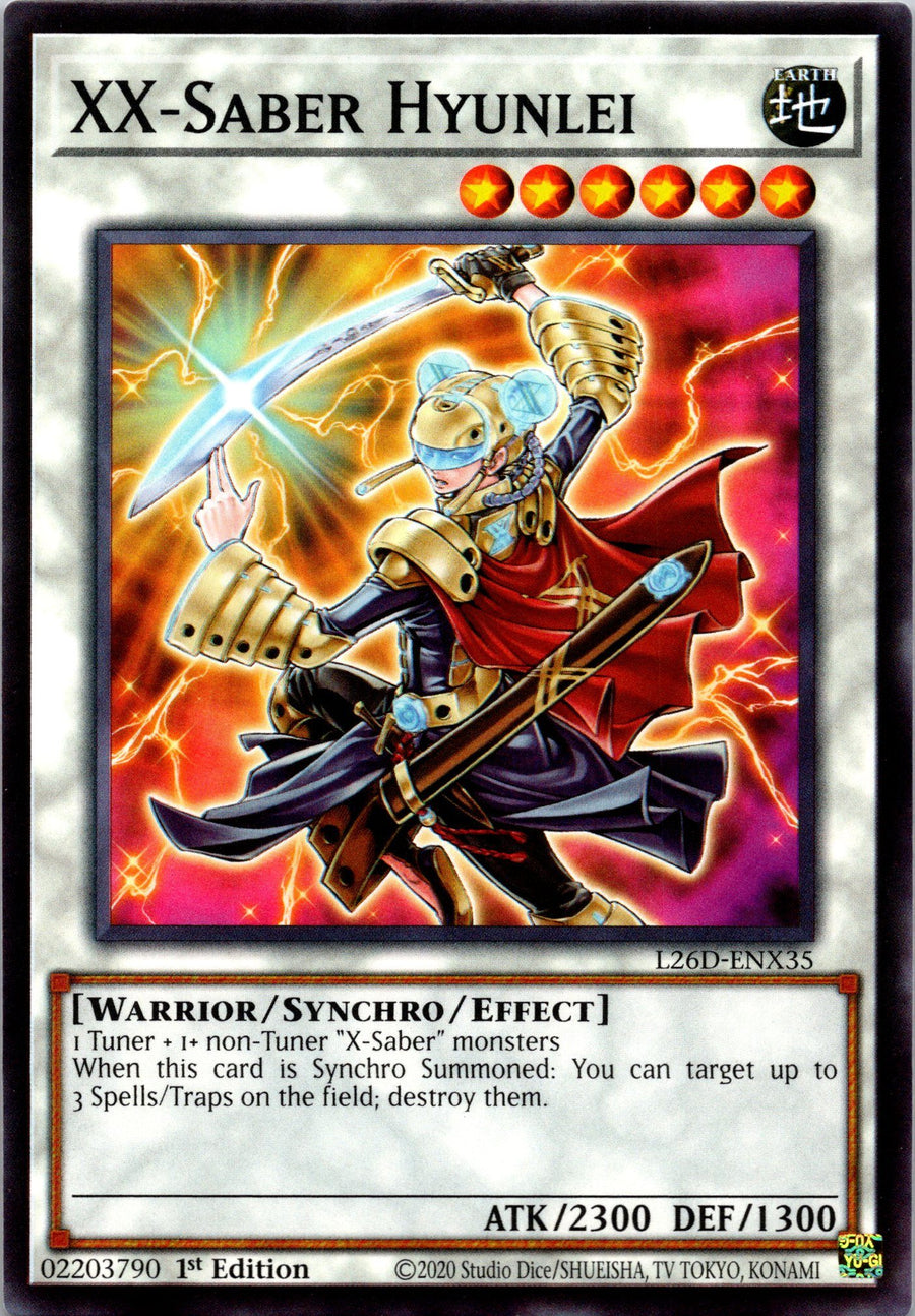 XX-Saber Hyunlei | Near Mint / English / 1st Edition