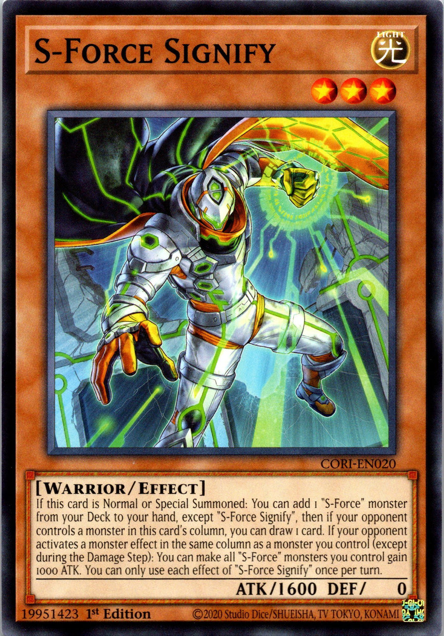 S-Force Signify | Near Mint / English / 1st Edition