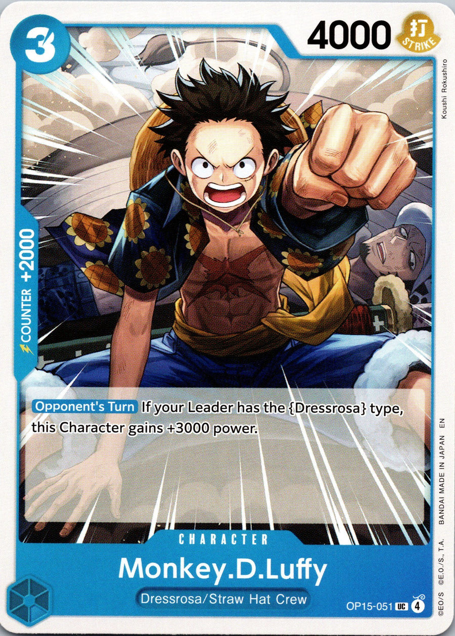 Monkey.D.Luffy (OP15-051) | Near Mint / English / Normal