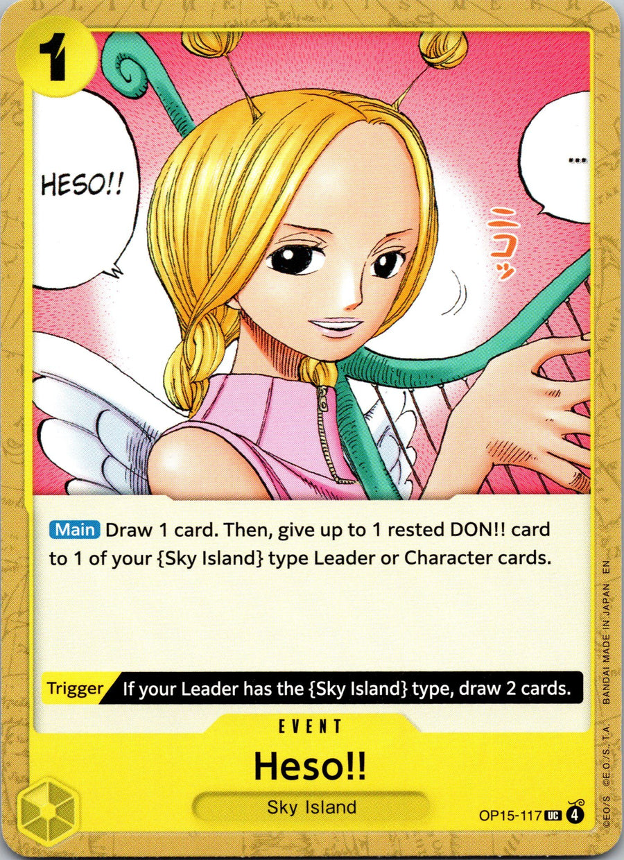 Heso!! | Near Mint / English / Normal