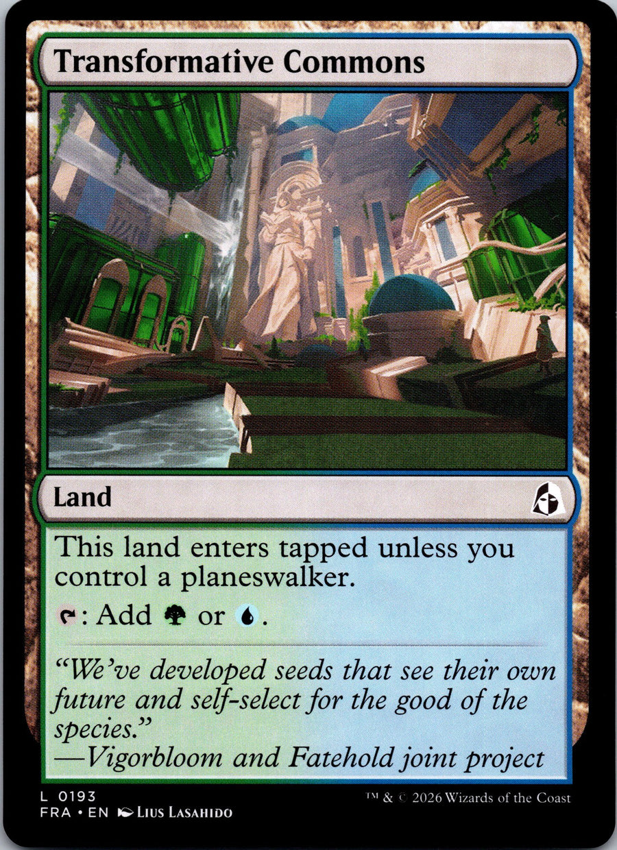 Transformative Commons | Near Mint / English / Normal
