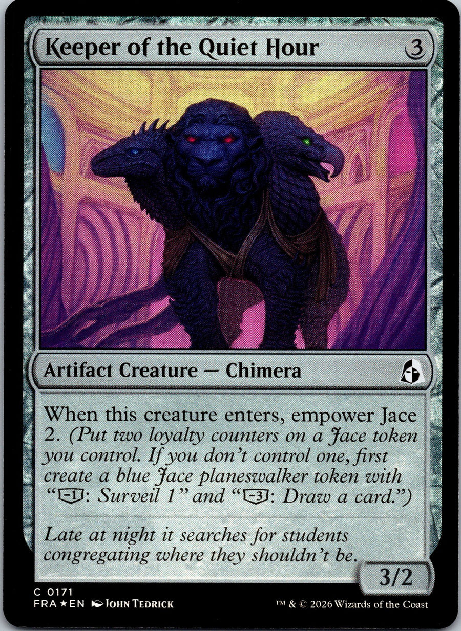 Keeper of the Quiet Hour | Near Mint / English / Foil