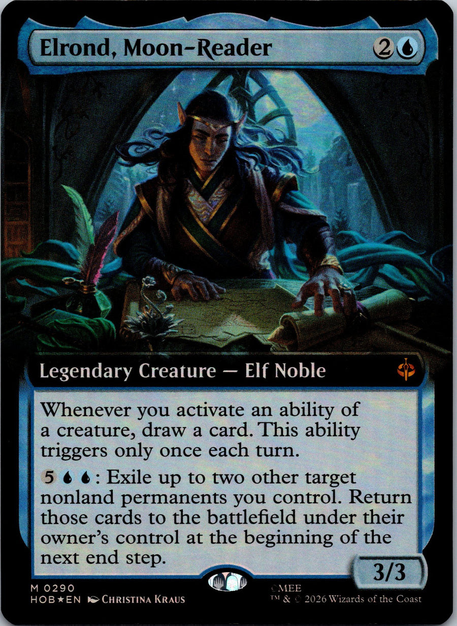 Elrond, Moon-Reader (Extended Art)