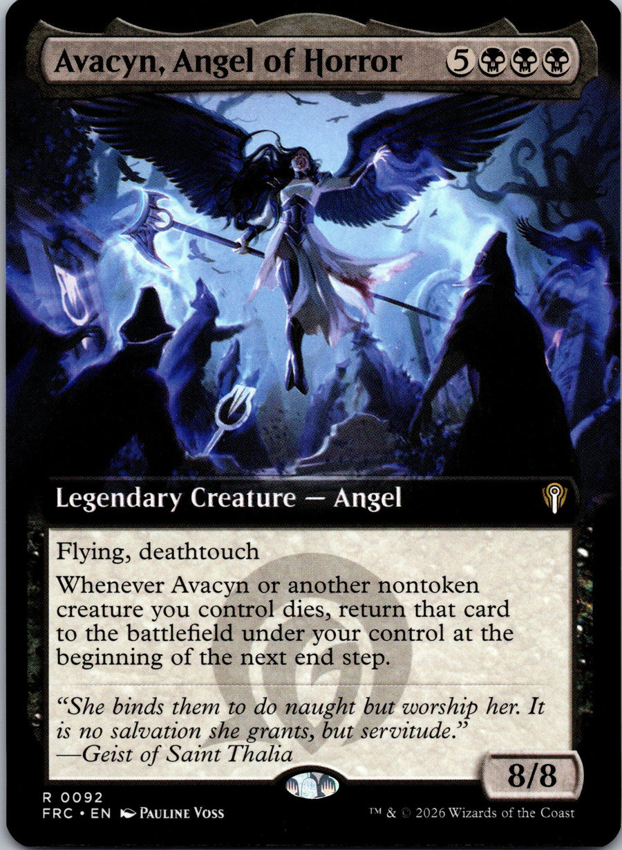 Avacyn, Angel of Horror (Extended Art) | Near Mint / English / Normal