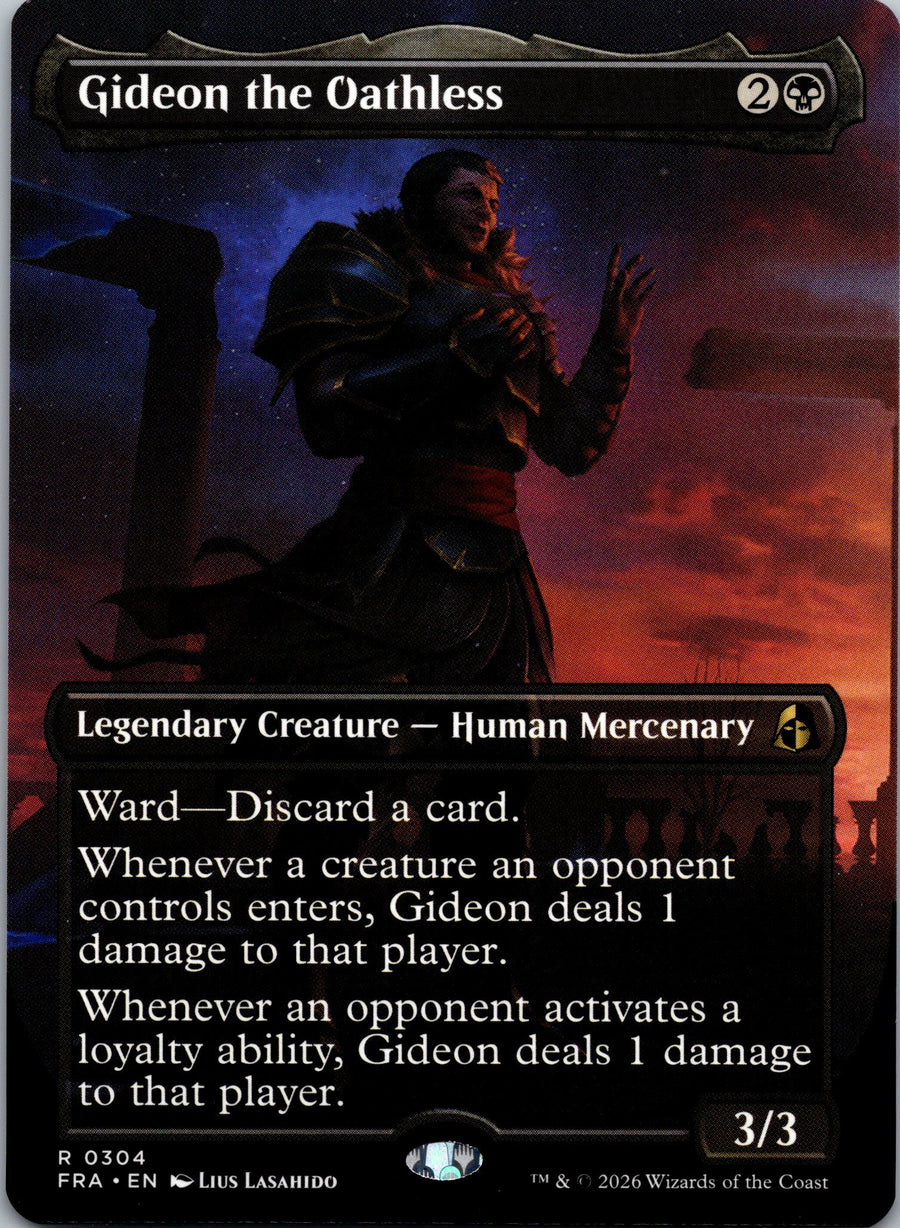 Gideon the Oathless (Borderless) | Near Mint / English / Normal