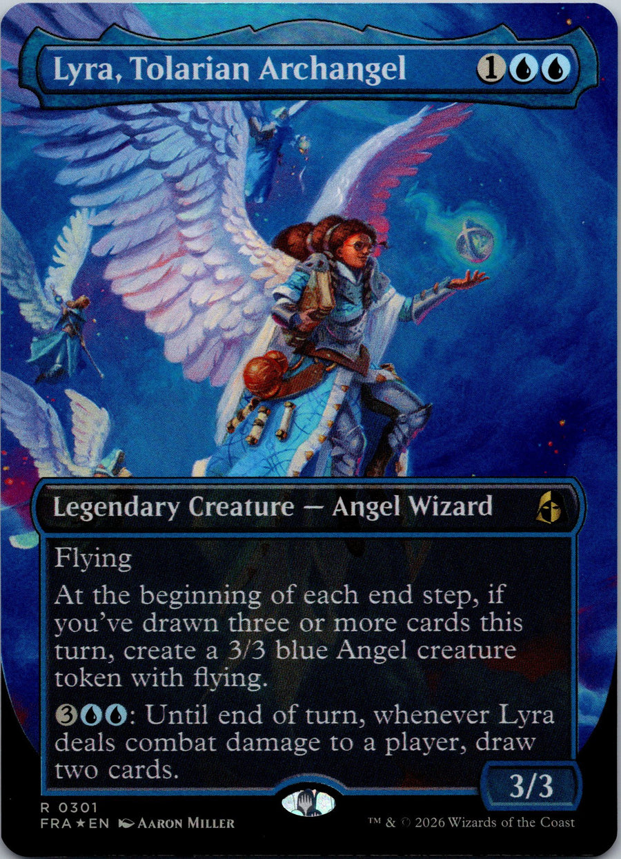 Lyra, Tolarian Archangel (Borderless) | Near Mint / English / Foil