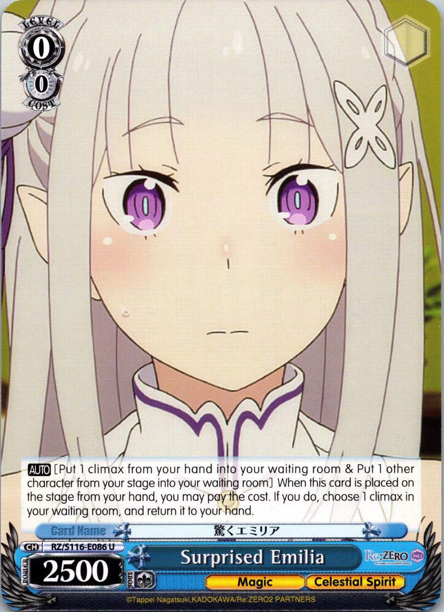 Surprised Emilia | Near Mint / English / Normal