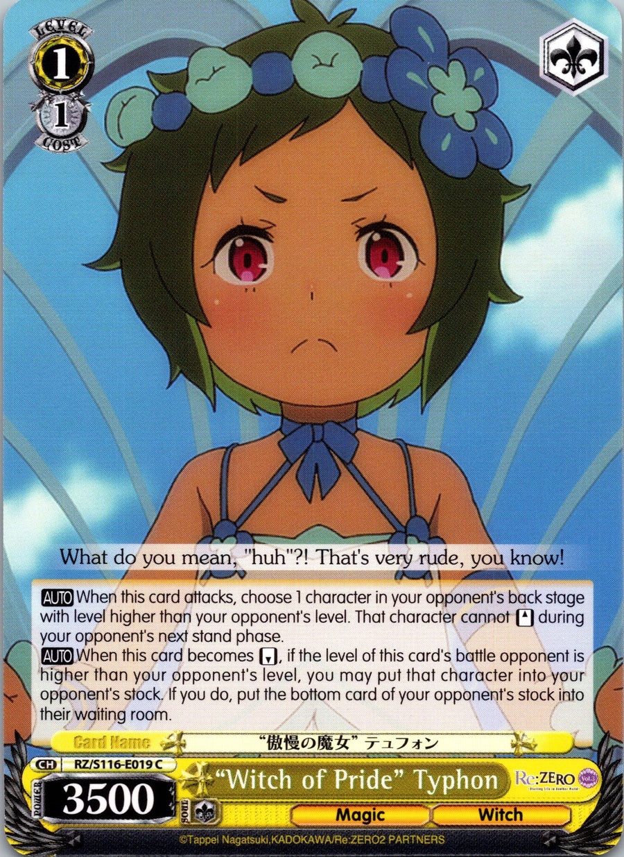 "Witch of Pride" Typhon | Near Mint / English / Normal