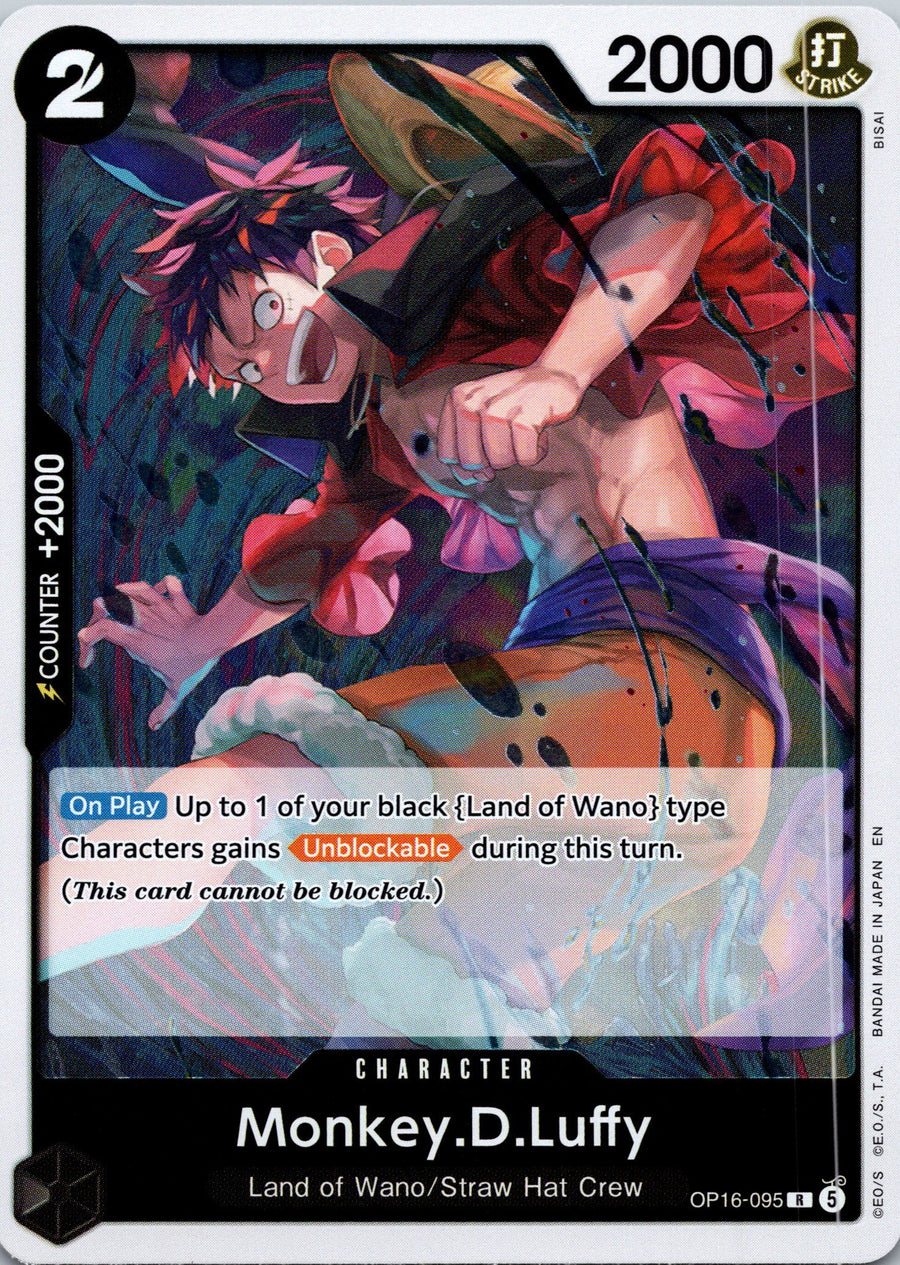 Monkey.D.Luffy (095) | Near Mint / English / Foil
