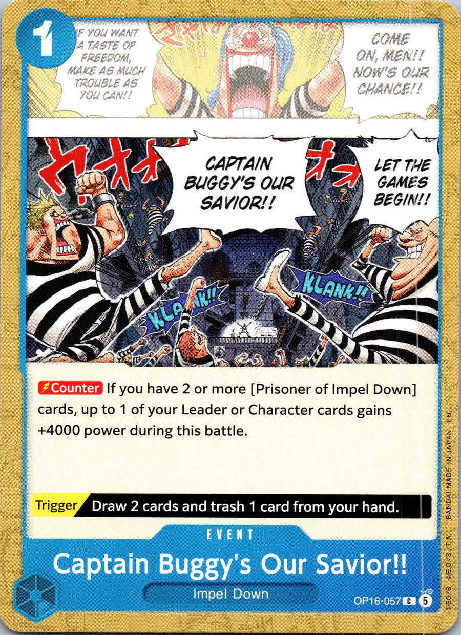 Captain Buggy's Our Savior!! | Near Mint / English / Normal