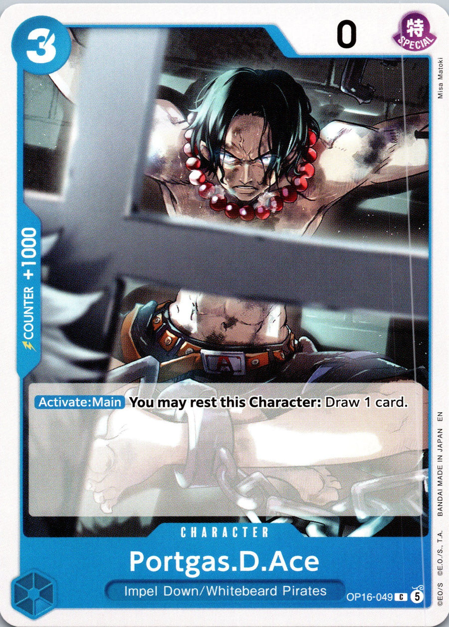 Portgas.D.Ace (049) | Near Mint / English / Normal