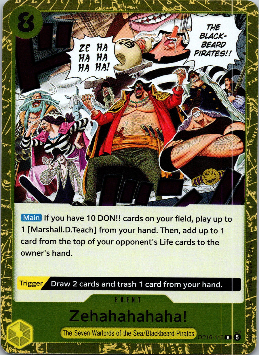 Zehahahahaha! | Near Mint / English / Foil