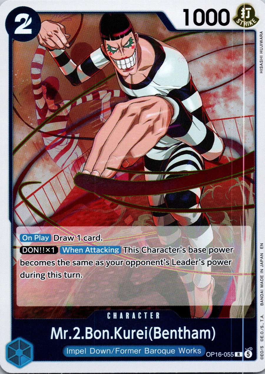 Mr.2.Bon.Kurei(Bentham) (055) | Near Mint / English / Foil