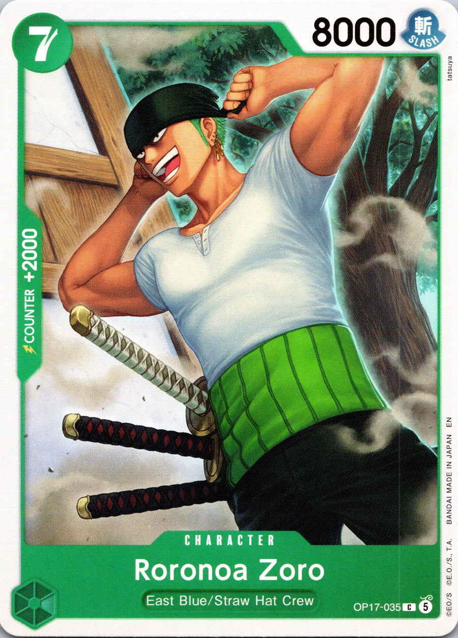 Roronoa Zoro (035) | Near Mint / English / Normal