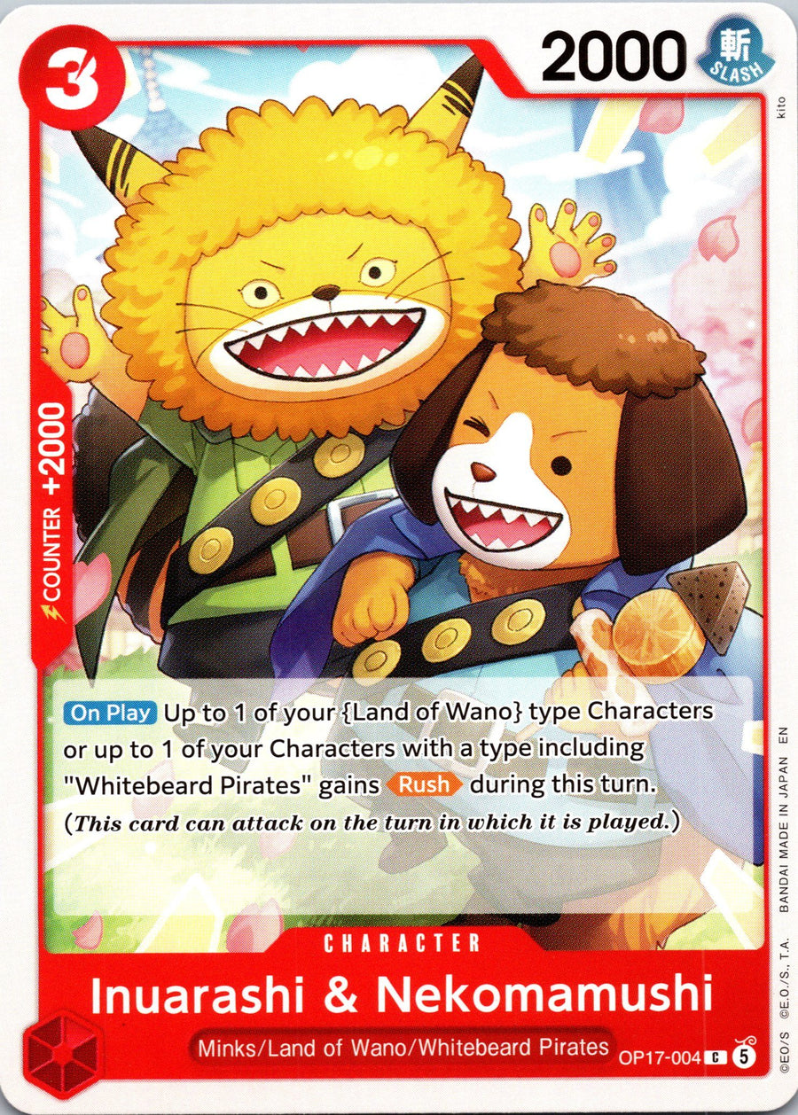 Inuarashi & Nekomamushi | Near Mint / English / Normal