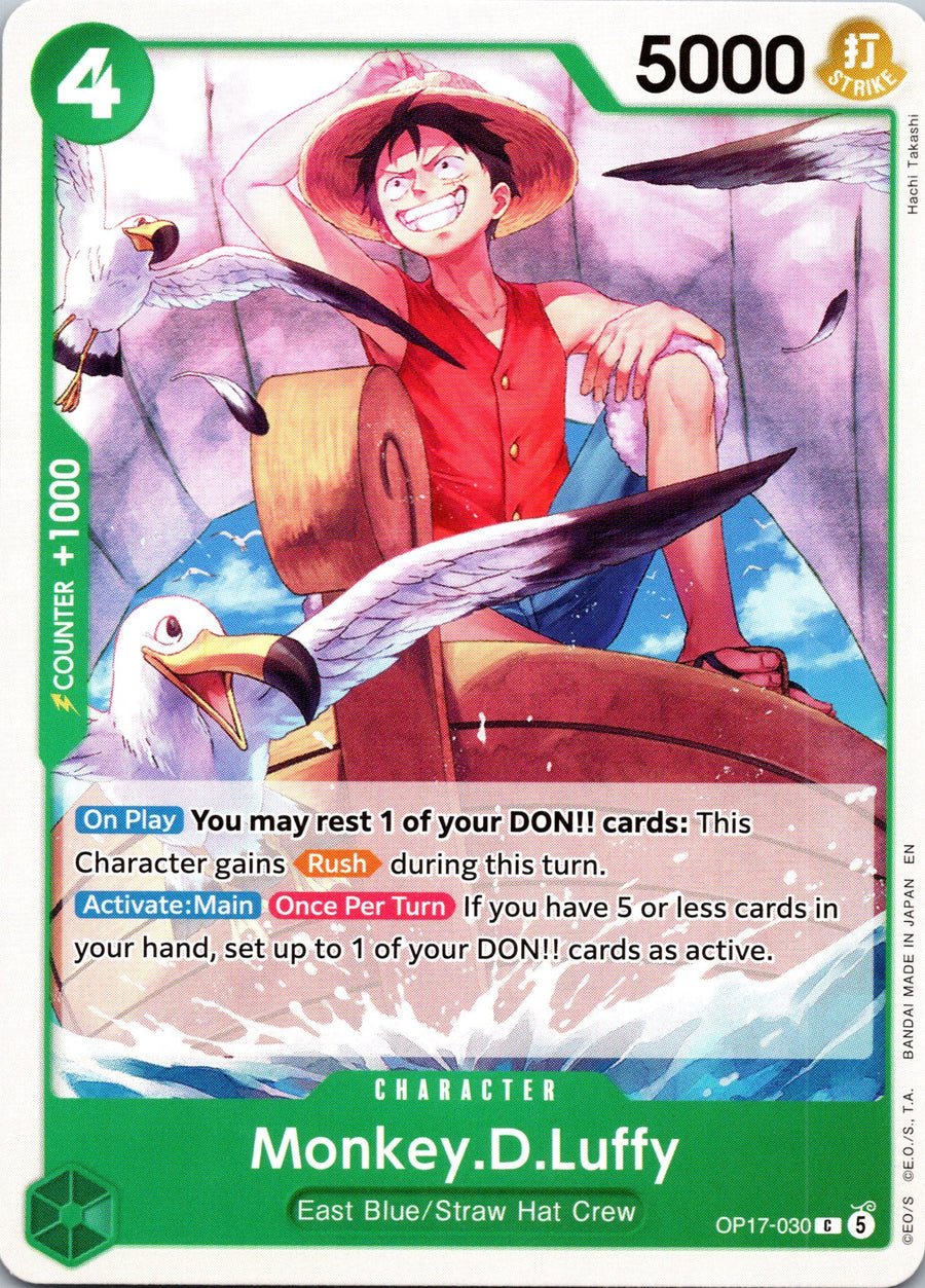 Monkey.D.Luffy (030) | Near Mint / English / Normal