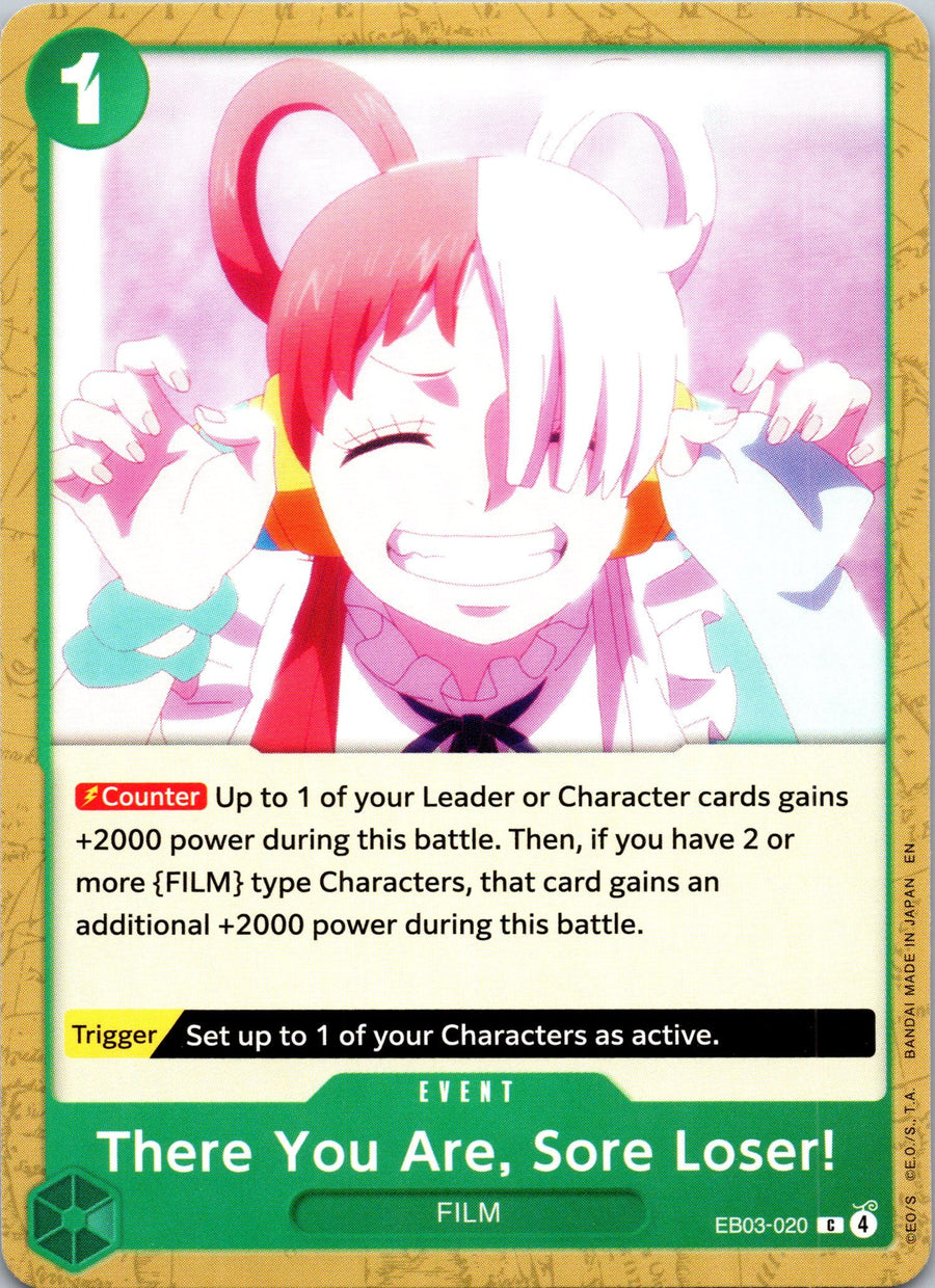 There You Are, Sore Loser! | Near Mint / English / Normal