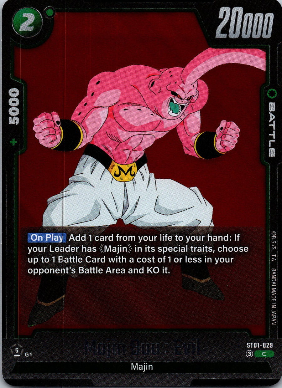 Majin Buu : Evil - ST01-029