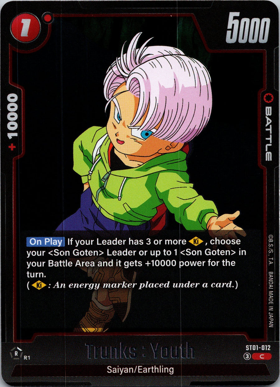 Trunks : Youth - ST01-012 | Near Mint / English / Holofoil