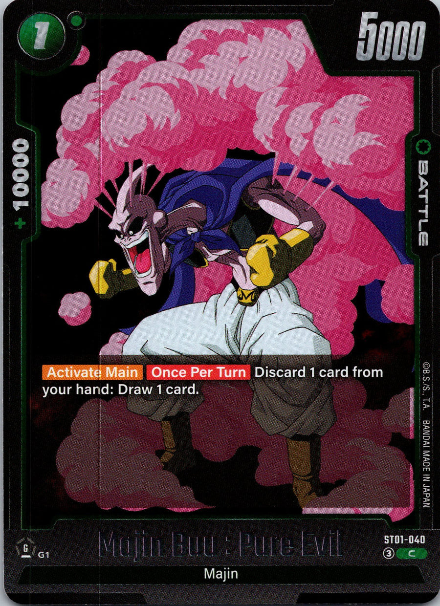 Majin Buu : Pure Evil - ST01-040 | Near Mint / English / Holofoil