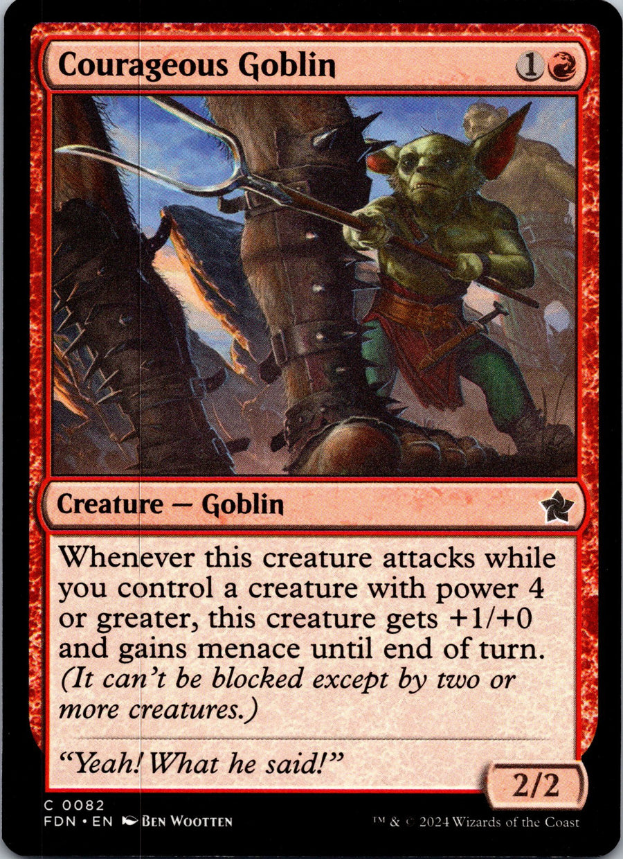 Courageous Goblin | Near Mint / English / Normal