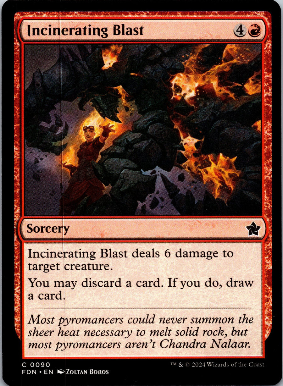 Incinerating Blast | Near Mint / English / Normal