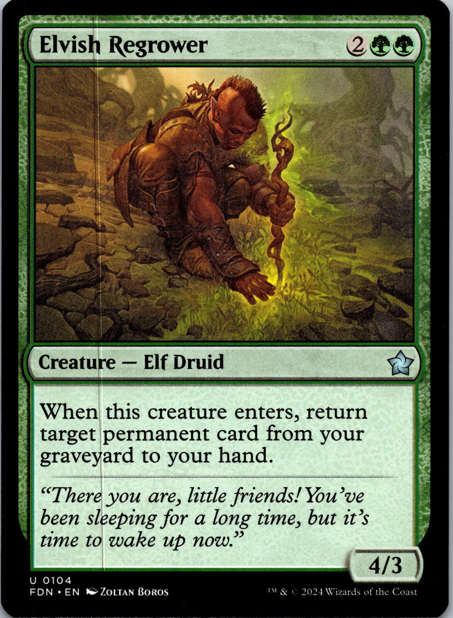 Elvish Regrower | Near Mint / English / Normal