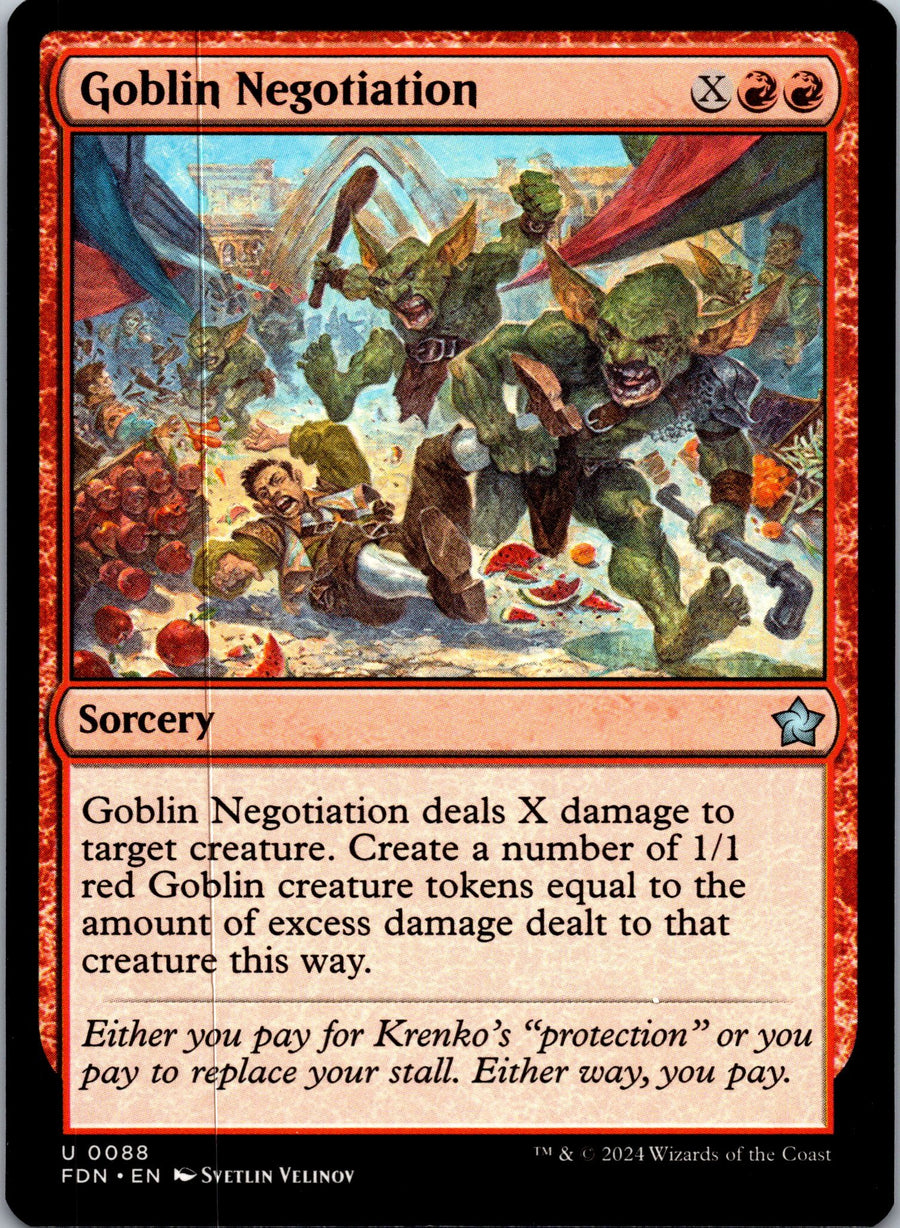 Goblin Negotiation | Near Mint / English / Normal