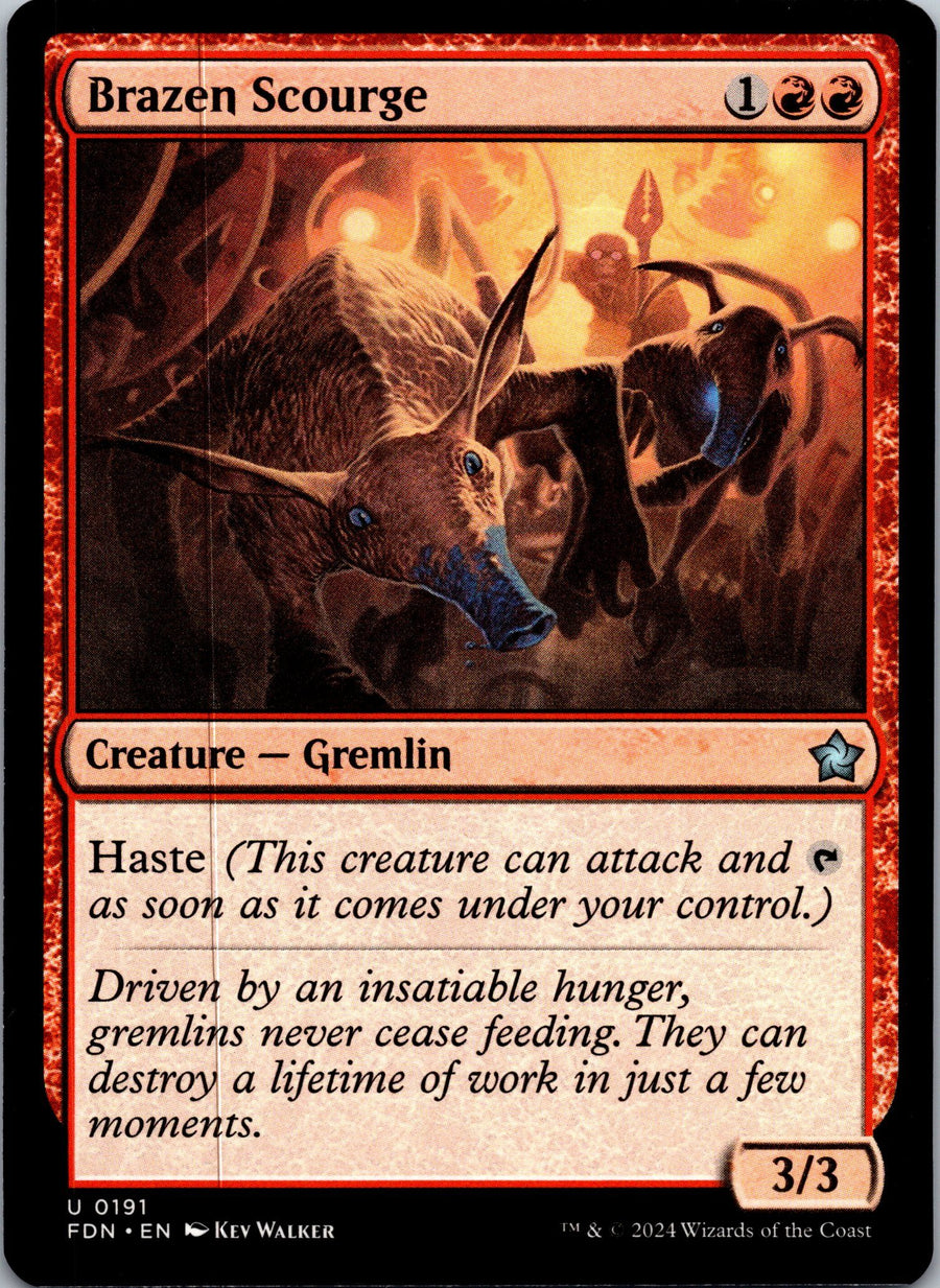 Brazen Scourge | Near Mint / English / Normal