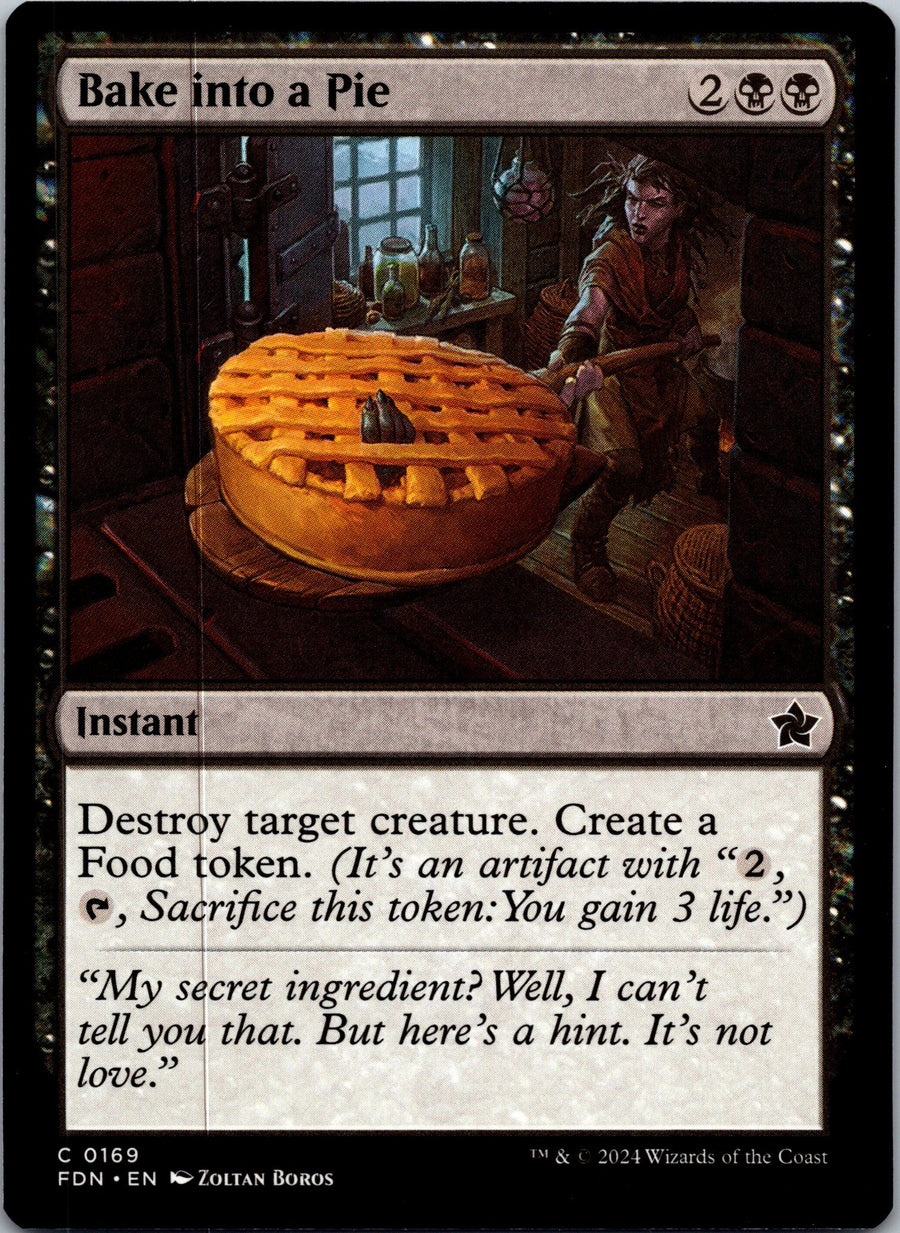 Bake into a Pie | Near Mint / English / Normal