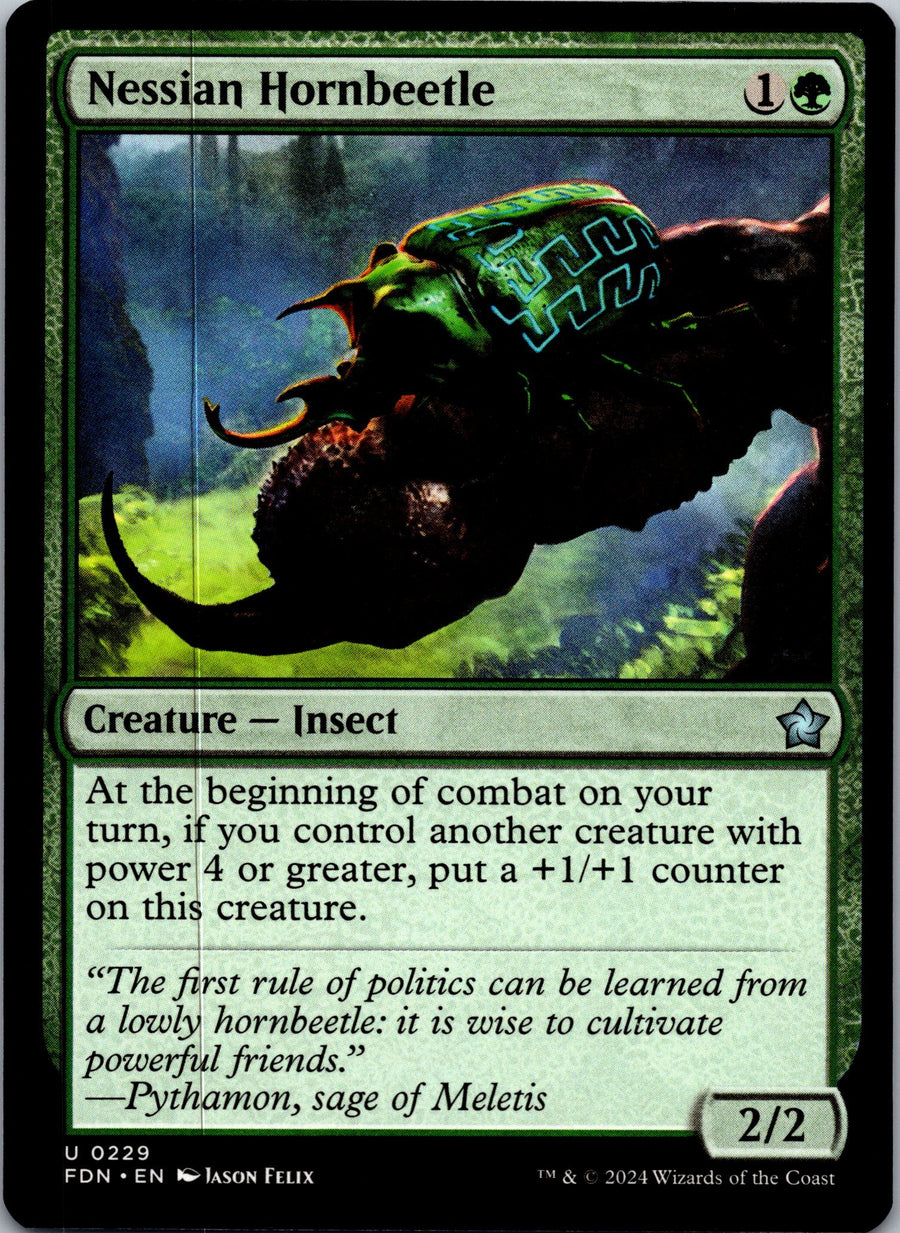 Nessian Hornbeetle | Near Mint / English / Normal