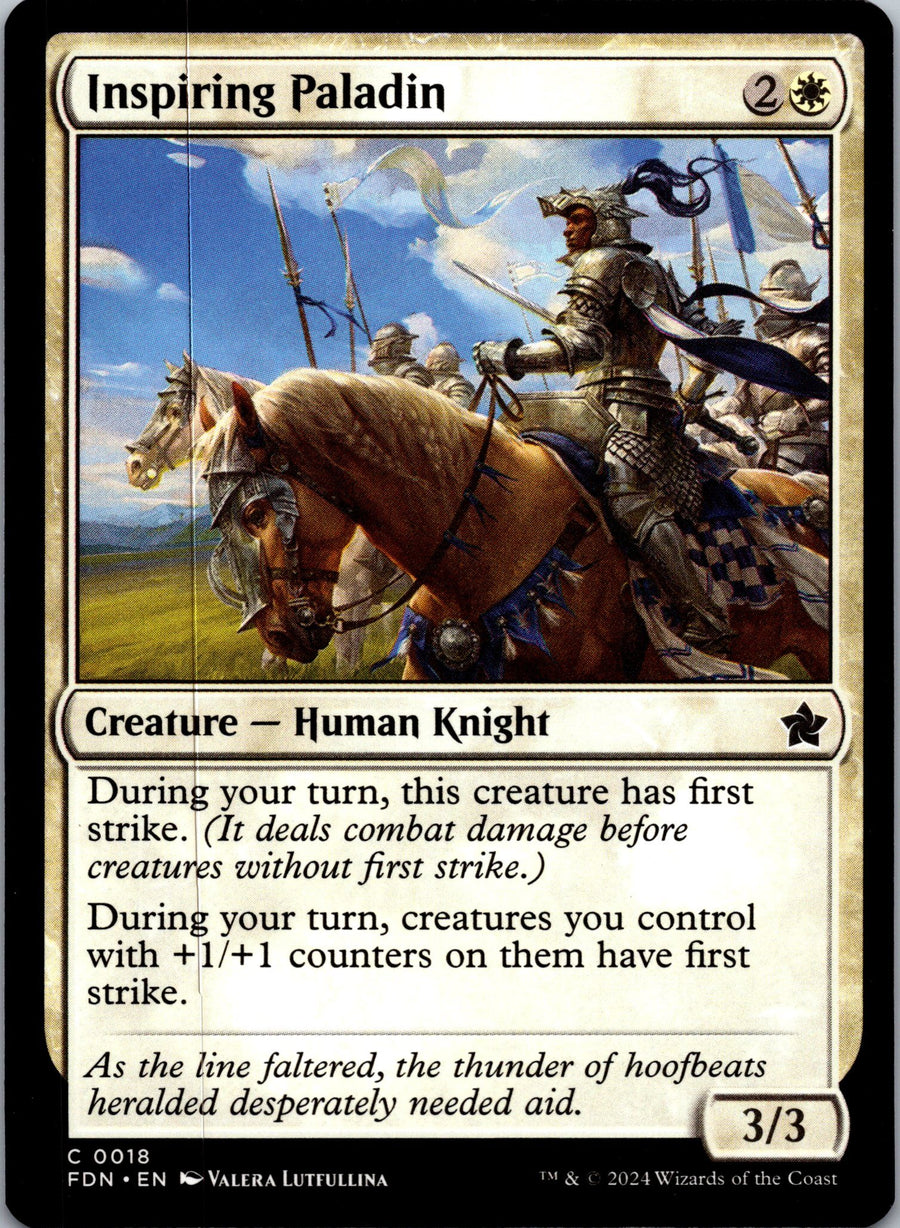 Inspiring Paladin | Near Mint / English / Normal