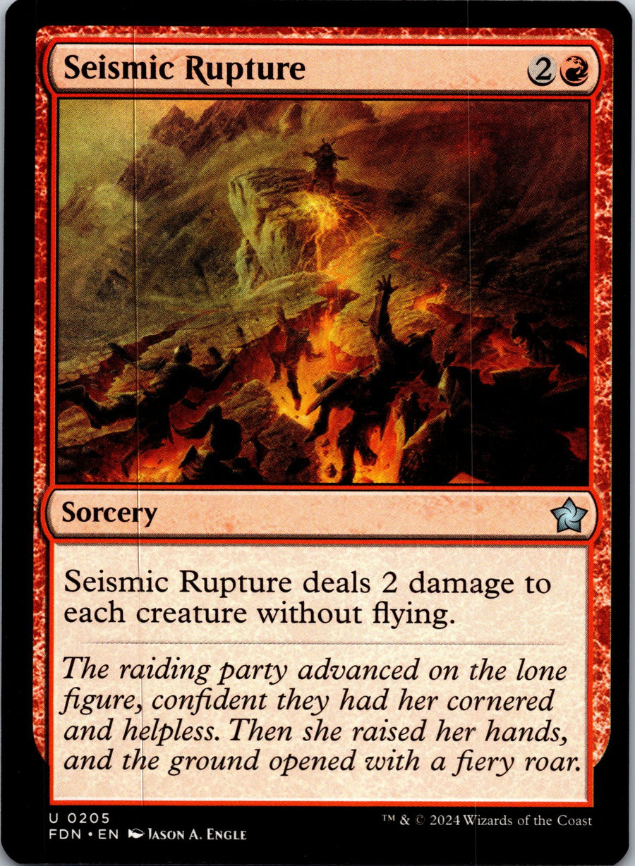 Seismic Rupture | Near Mint / English / Normal
