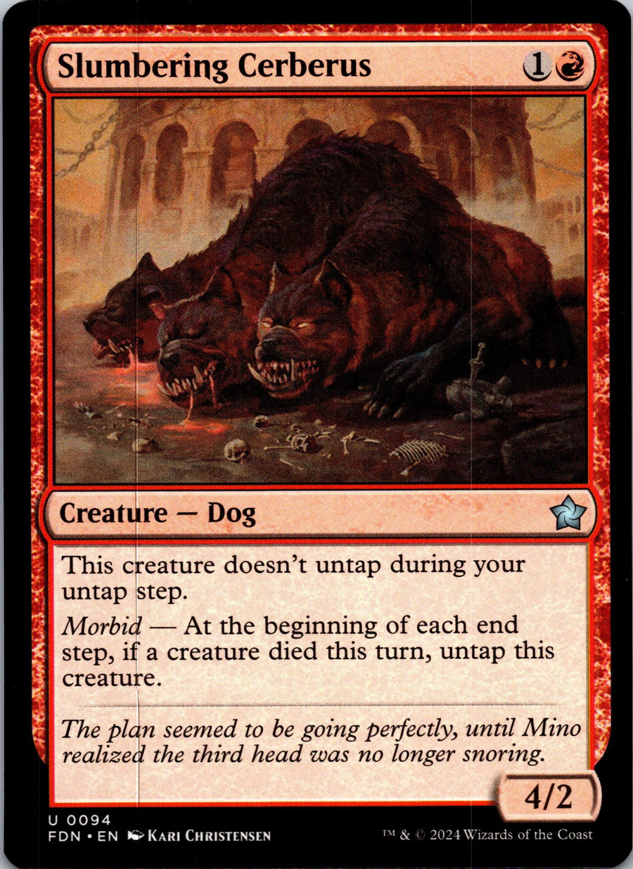Slumbering Cerberus | Near Mint / English / Normal