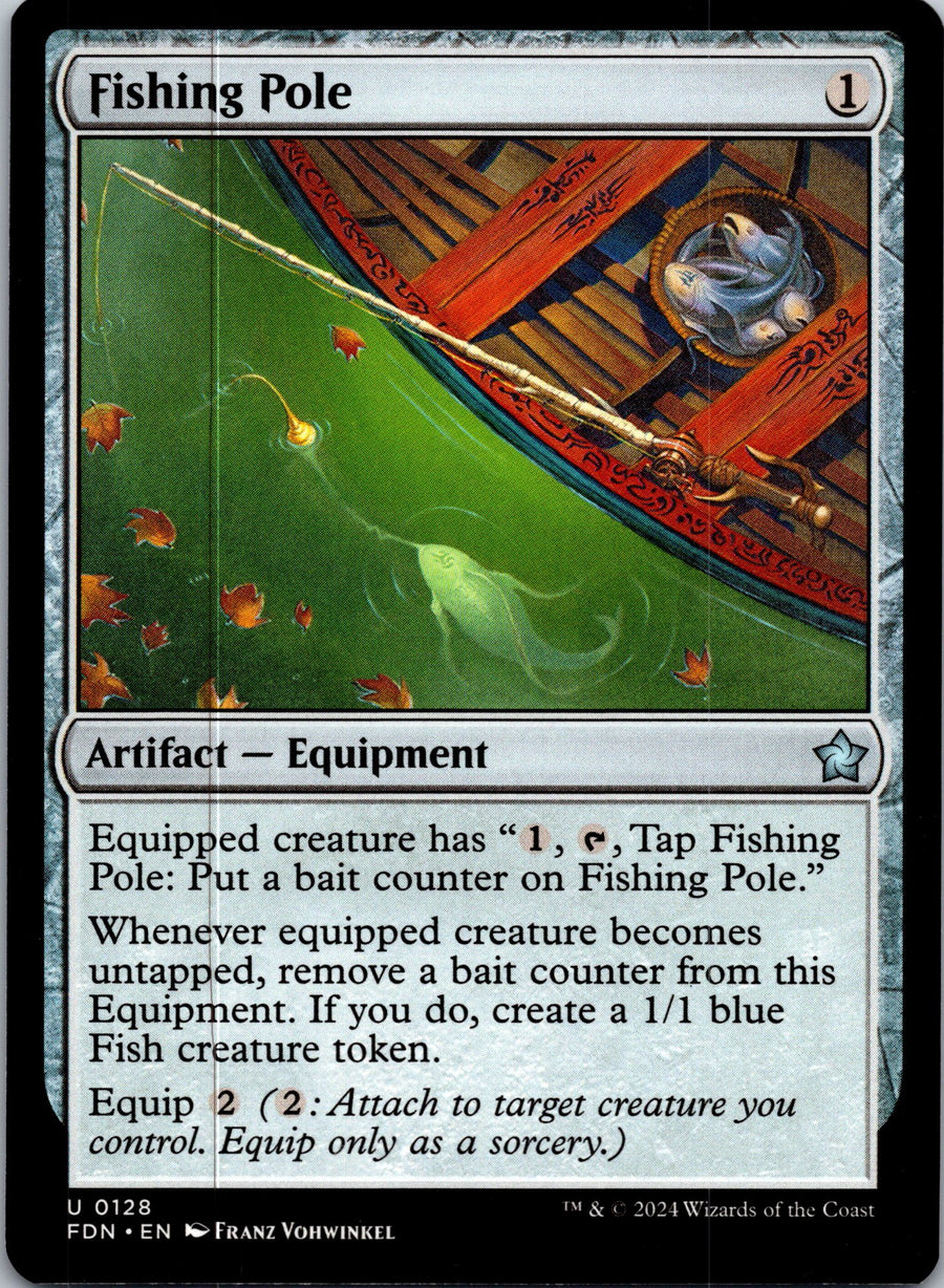Fishing Pole | Near Mint / English / Normal