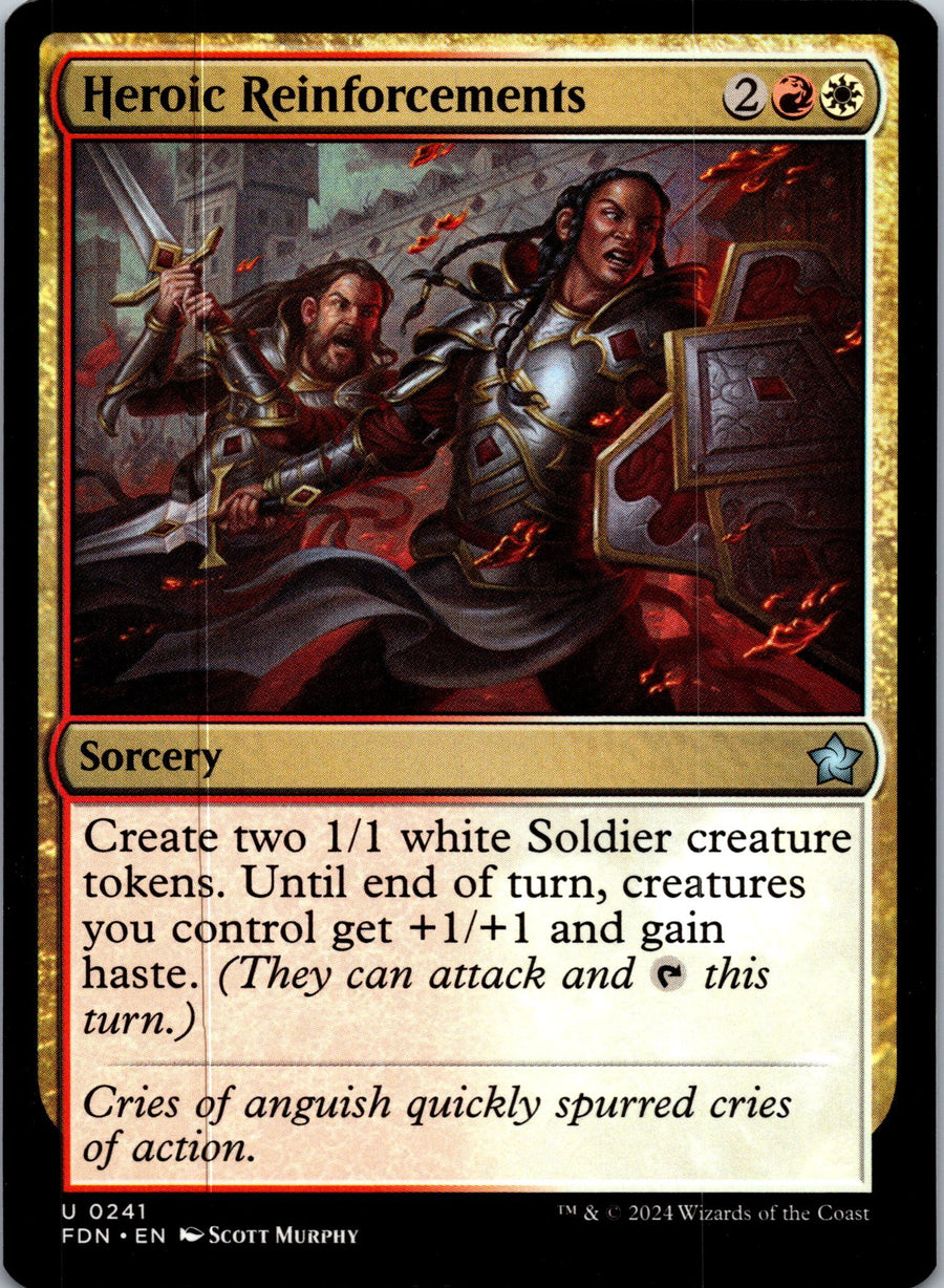 Heroic Reinforcements | Near Mint / English / Normal