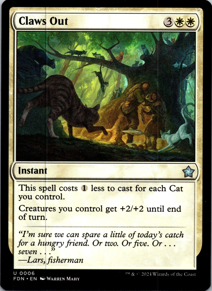 Claws Out | Near Mint / English / Normal